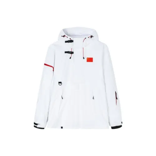 ANTA Sports Life Collection Ветрозащитный защита от ультрафиолета дышащая ветровка мужская белая