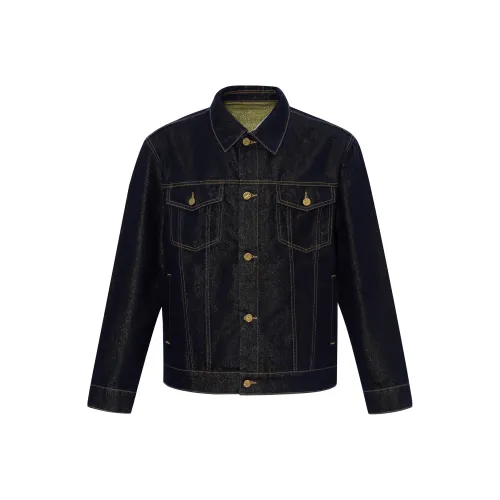 TRENDIANO Denim Jacket Men's Dark Blue