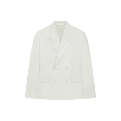 GIVENCHY SS24 Бизнес Костюм Пальто Мужской Зеленый