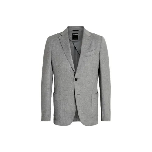 Ermenegildo Zegna Серый Мужской Деловой костюм