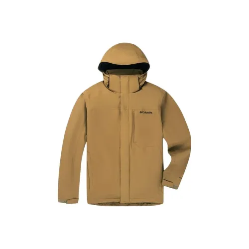 Columbia Водонепроницаемый Ветрозащитный And Дышащий Ветровка Мужской Коричневый