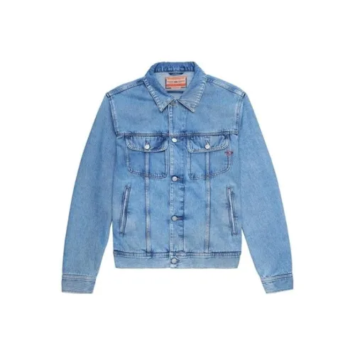 DIESEL SS22 Denim Jacket Men's Blue