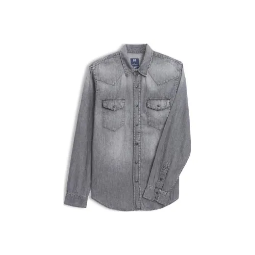 GAP co-brand Бетонно-серый Мужской Джинсовые куртки