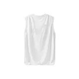 [UPF50+ Ледяной шелк защита от солнца] Белый (Ma Лайфстайл Радость Логотип на груди _Ma Лайфстайл Радость Логотип на спине)