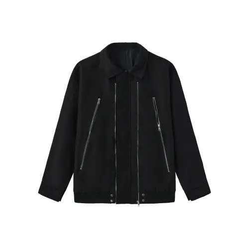 NOOING Черная унисекс куртка