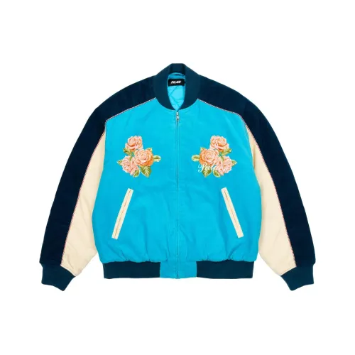 PALACE SS24 CAT EYE BOMBER JACKET Real Бирюзовый Куртки и Пальто Унисекс Синий Зеленый