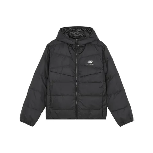 New Balance Повседневная Пуховая Куртка Черная Мужская