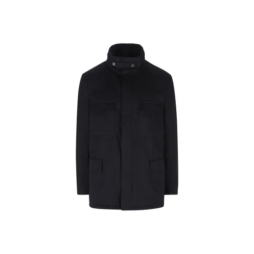 Loro Piana Морской Синий Мужские Куртки