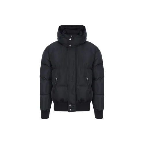 Alexander McQueen Пуховая куртка Мужская Черная