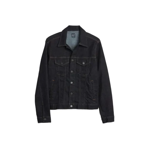 GAP Темно-синий Мужские Джинсовые Куртки