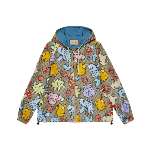 GUCCI Коричневый Мужской Куртки