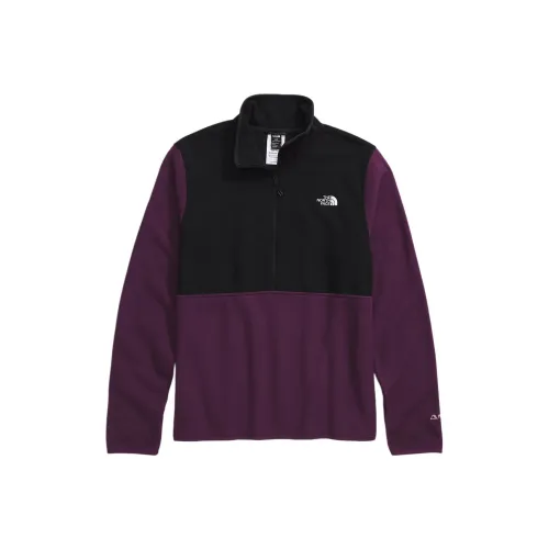 The North Face Мужская альпинистская куртка Polartec® 100 ½ Zip Куртки и пальто Мужской фиолетовый черный
