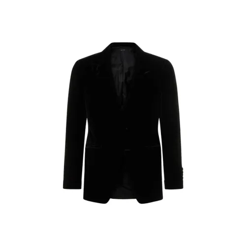 TF FW22 Бизнес-костюм Пальто Мужской Черный