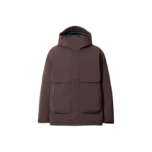UNIQLO Jil Sander Collaboration FW20 Пуховик Зимний Мужской Темно-красный