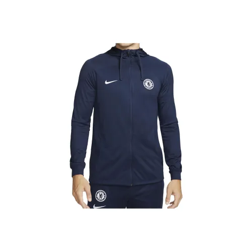Nike Blue Men's Jackets Найк Синий Мужские Куртки