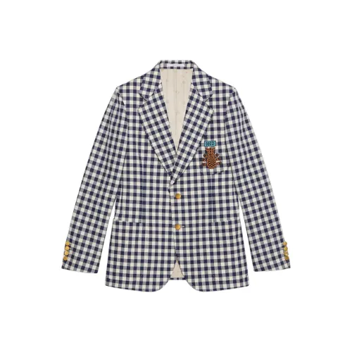 GUCCI Бизнес костюм пальто унисекс синий