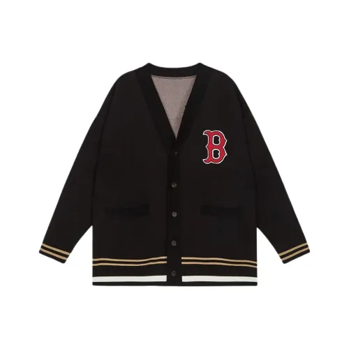 MLB x Disney Совместный Бостон Ред Сокс Трикотаж Унисекс Черный