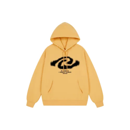 RTTO Толстовка Унисекс Имбирно-желтый
