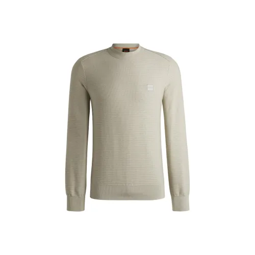 Hugo Boss FW24 Трикотаж Мужской Бежевый