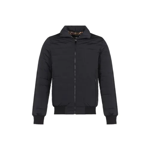 Fendi Мужские Черные Пуховики