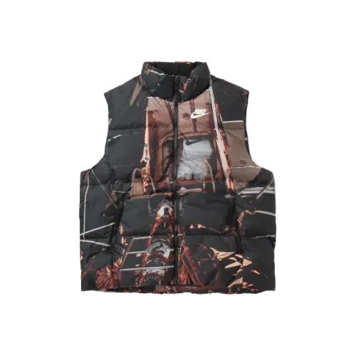 Nike Черный Мужской Пуховый жилет