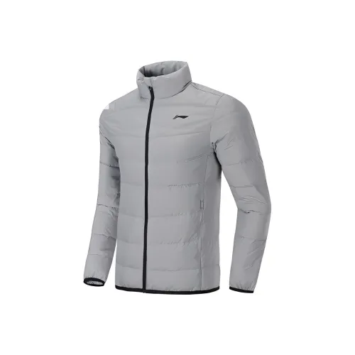 LINING Снежно-серый Мужской Пух