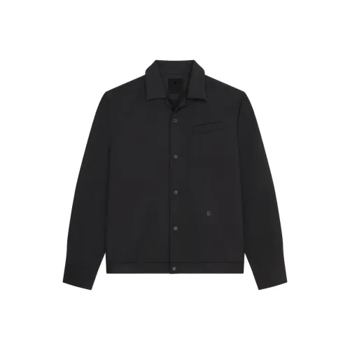 Givenchy SS24 Куртки и Пальто Мужской Черный