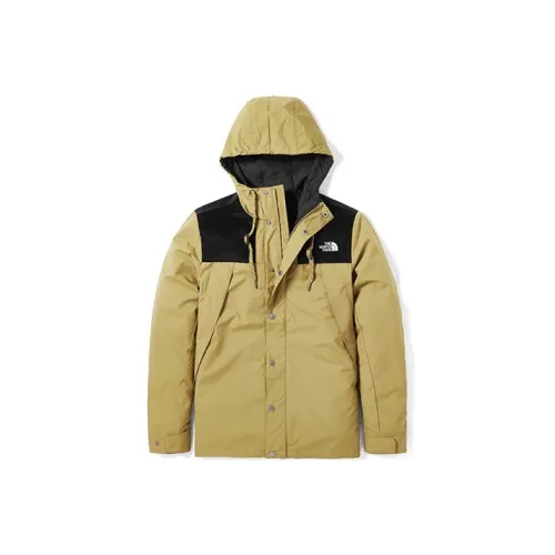 The North Face Поход Водонепроницаемый Ветрозащитный Ветровка Унисекс Хаки