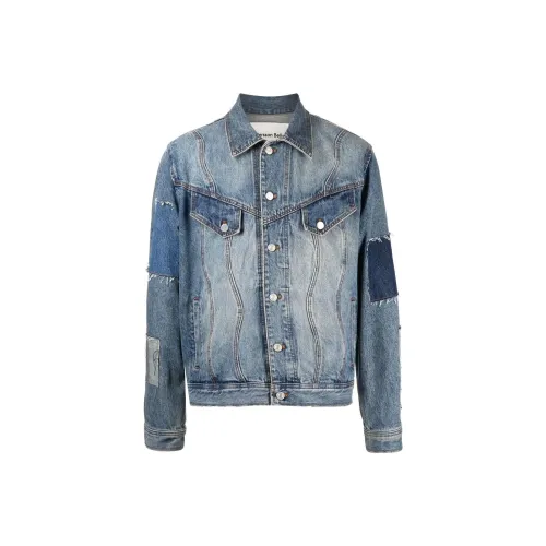 ANDERSSON BELL Collaboration Blue Men's Jackets