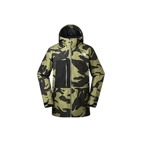 THE NORTH FACE Черный/Зеленый Мужские Куртки