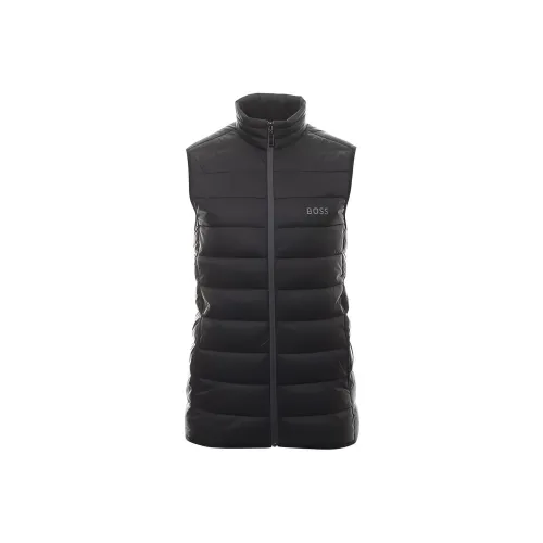 Hugo Boss Мужские черные жилеты