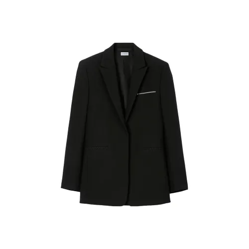 Burberry Бизнес-костюм Пальто Мужской Черный