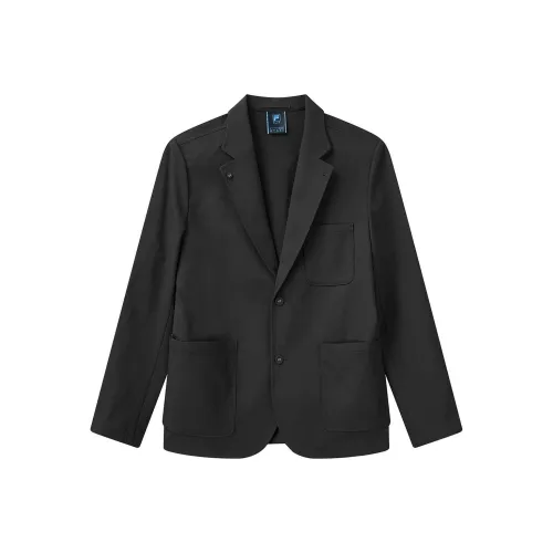 FILA Бизнес-костюм мужской глубокий черный