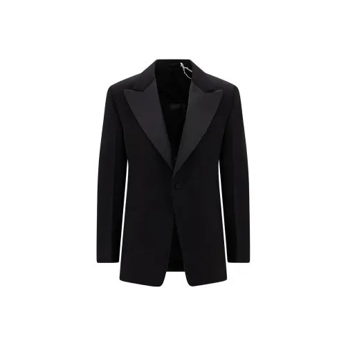 FERRAGAMO SS23 Бизнес-костюм Пальто Мужской Черный