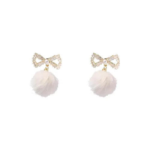 VIVIWELL Смешанный материал Серьги Белый Женские