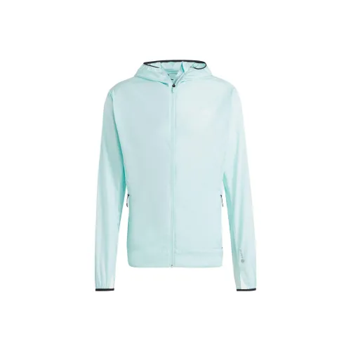 Adidas Светлый Мятный Зеленый Мужские Куртки