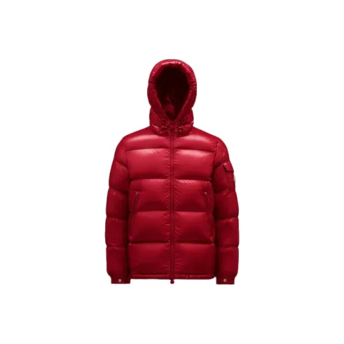 MONCLER FW21 Пуховик Мужской Красный