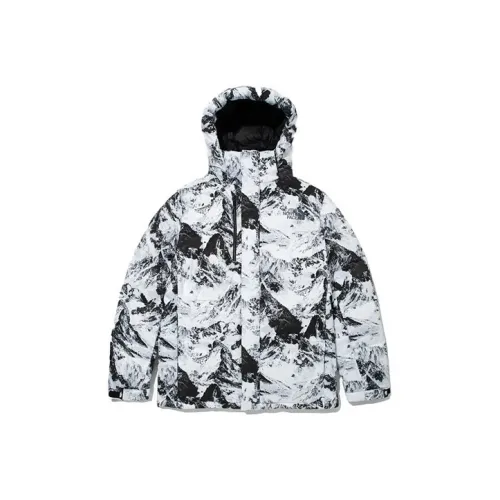 THE NORTH FACE CHALLENGE AIR Пуховик Зимний Унисекс Снежная Гора Белый