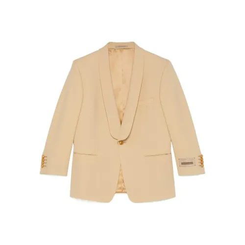 GUCCI SS22 Бизнес-костюм Пальто Мужской Айвори Белый