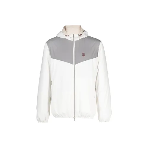 BRUNELLO CUCINELLI Белый Мужской Куртки
