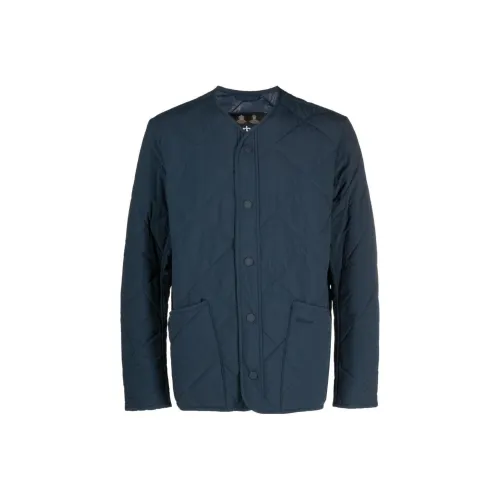 BARBOUR Темно-синие мужские куртки