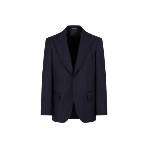 EMPORIO ARMANI Бизнес-костюм мужской морской синий