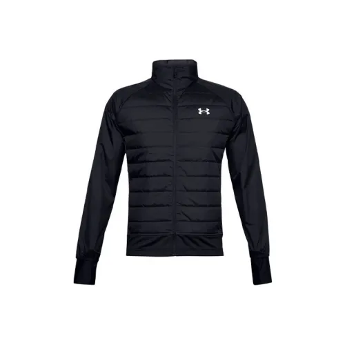 Under Armour Хлопковый пуховик зимний мужской черный