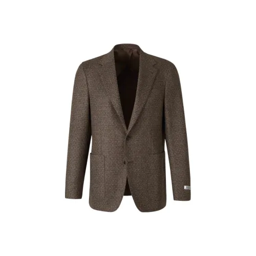 Canali Бизнес-костюм Куртка Мужская Умбра