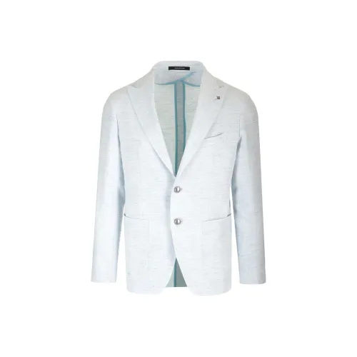 Tagliatore Бизнес-костюм Мужской Светло-Синий