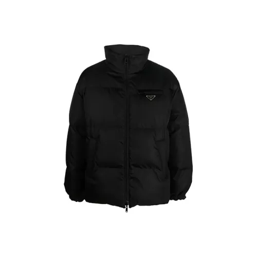 PRADA Пуховик Зимний Мужской Черный