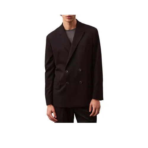 CALVIN KLEIN Бизнес-костюм мужской черный