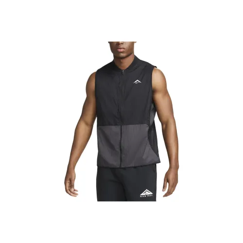 Nike Мужские черные жилеты