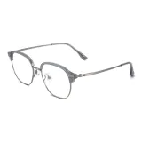 Прозрачно-серый | Матовый серый-C02 & Защита от синего света, 0 диоптрий, линзы