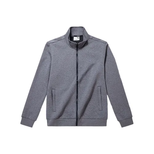 QIAODAN Темный Фотиния Серый Мужские Куртки